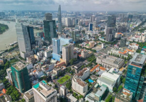 Bất động sản khu trung tâm TP HCM, tháng 7/2025. Ảnh: Quỳnh Trần